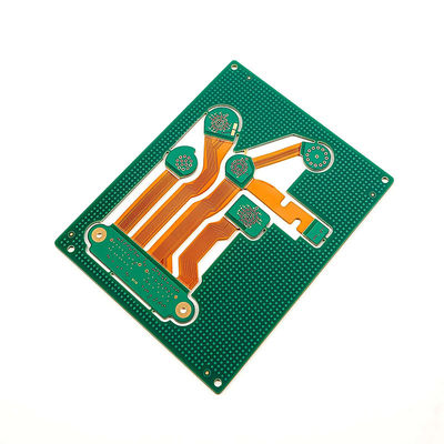قیمت خوب شکل مربع PCB PCB انعطاف پذیر سخت با تست AOI ماسک سولدر سفید آنلاین