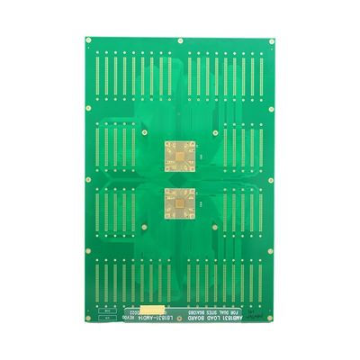 قیمت خوب مایکروویا های کور PCB نیمه هادی صفحه PCB سبز با اندازه سوراخ حداقل 0.2mm آنلاین