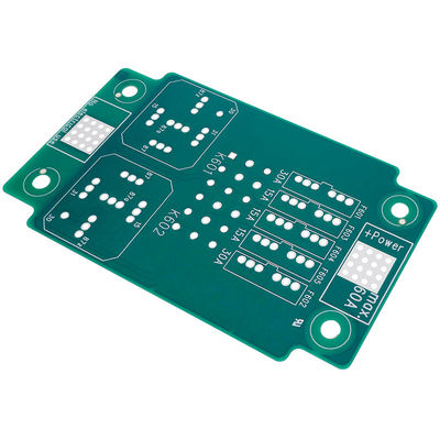 قیمت خوب 2 لایه کنترل انسداد صفحه نمایش ابریشم سفید 0.2mm ردیف فاصله PCB مس آنلاین