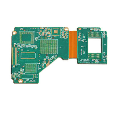 قیمت خوب PCB انعطاف پذیر و سخت صنعتی در رنگ آبی با محدوده وزن Cu از 0.5-4 0z آنلاین