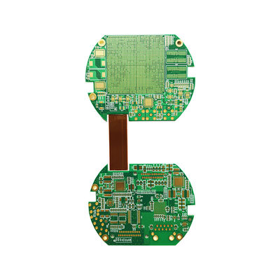 قیمت خوب بخش برنامه های کاربردی اتوماتیک PCB انعطاف پذیر و سفت با رنگ آبی و گواهینامه ISO14001 آنلاین