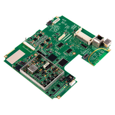 قیمت خوب آزمایش اشعه ایکس 4 لایه PCB صنعتی با ماسک سولدر سبز و پایه FR4 آنلاین