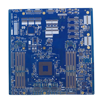 قیمت خوب 1.5 mm ضخامت HDI PCB Board 6 لایه با صفحه ابریشم سفید آنلاین